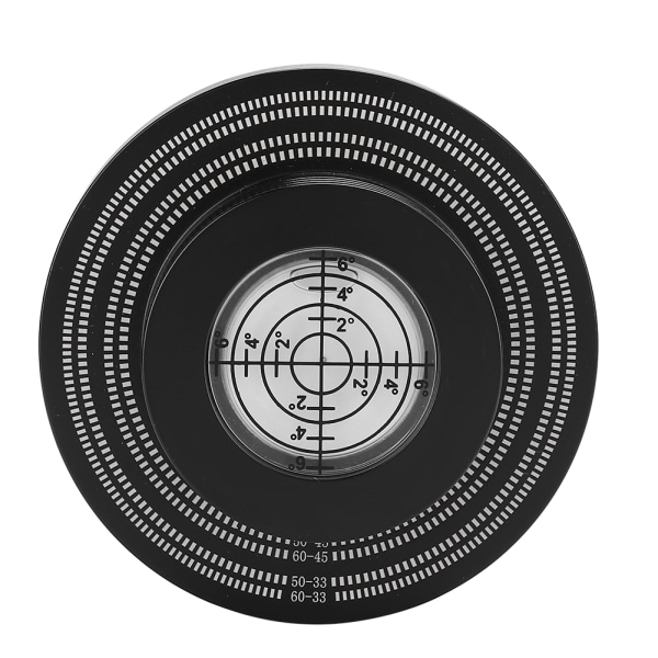 LP Vinyl Plade Vægt Stabilisator Pladespiller Disk Klemme med Høj Præcision Gradienter