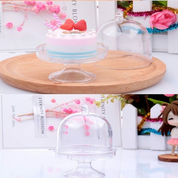 Charmig Mini Tårtställning För Tesällskapsgåvor, Bra Hållbart Material, Lägg Till Charm Till Din Afternoon Tea (12 Stycken)