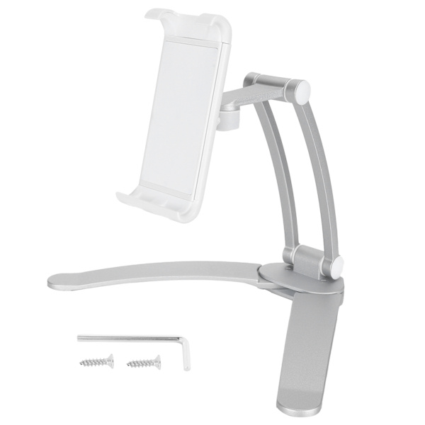 JBLS002 Kjøkken Justerbar Tablet Stativ Vegg Skrivebord Aluminiumlegering Tablet Monteringsbrakett