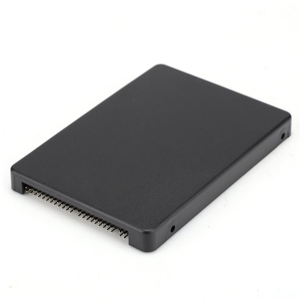 Harddiskboks mSATA SSD til IDE 2,5 tommer PATA / IDE Parallel Port Harddiskboks (Sort)