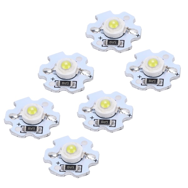 25 st 5V LED-chips 200LM 1W hög effekt LED-lampor pärlor för DIY belysningsarmaturer
