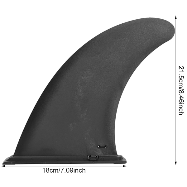 Surfbrädefensdesign, Uppblåsbar Paddleboard-fena för Longboard-ersättning, Universell kompatibilitet med Glasfiberförstärkt Nylonkomposit