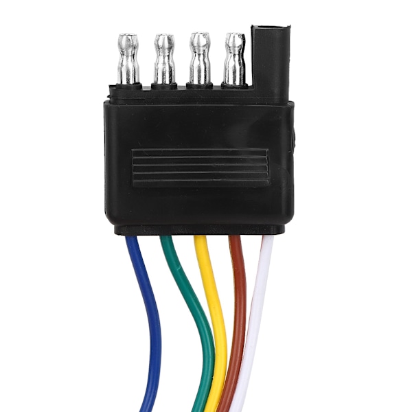 5-pin flatkontakt plugg 72in fargekodede ledninger ledningsnett forlengelse US-type for RV-henger