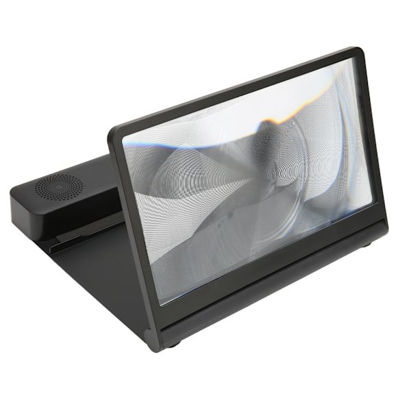 Puhelimen näytön suurentaja 3D HD suurennusprojektori näytön suurentaja Bluetooth-kaiuttimella elokuville, videoille ja peleille