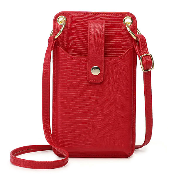 Pieni crossbody-matkapuhelinlaukku naisille, minikokoinen olkalaukku, lompakko, jossa luottokorttipaikat