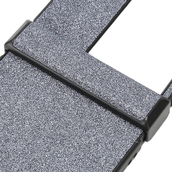 Flippskärmstelefonfodral Slitstarkt Perfekt passform Glitterdesign Lätt att rengöra Skydd för Oppo Find N2 Flip Svart