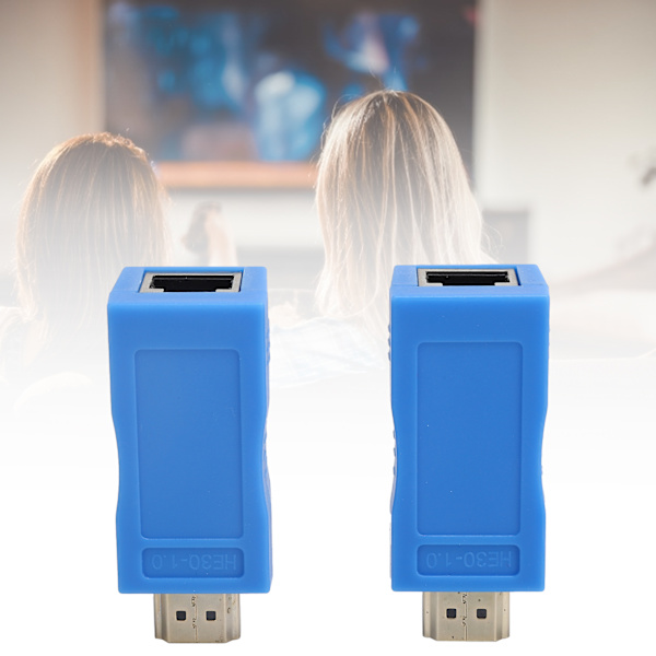 HD Multimedia Interface til RJ45 nettverkskabelforlenger 1080P 30m kabelkonverter sender mottaker