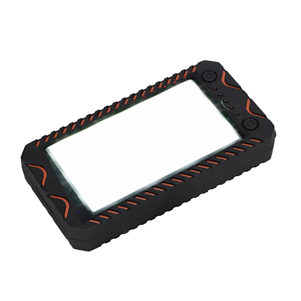 Solpanel Glare Illumination 10000mAh Power Bank Case Ekstern Batteriboks USB med Kompas