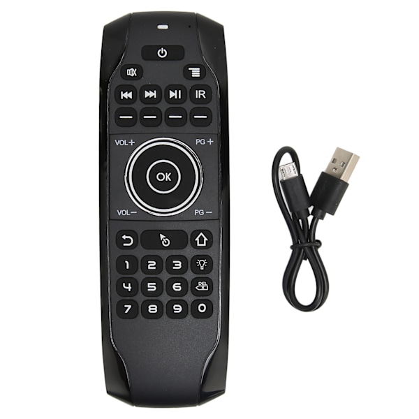 Stemmefjernbetjening Bluetooth Air Remote Control til TV Box Computer Smart Television G7BTS Bluetooth-version uden modtager