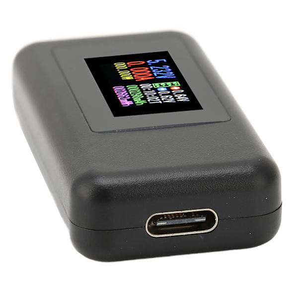 USB-tester Realtidsdetektering IPS HD-skærm Høj nøjagtighed Strømafbrydelse Lagring USB-spændingsmåler