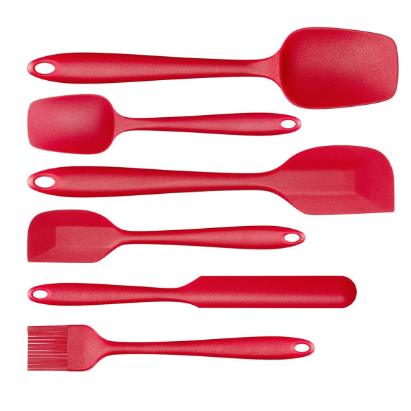 Silicone Spatula Set, Heat-Resistant Spatula - One Piece Seamles