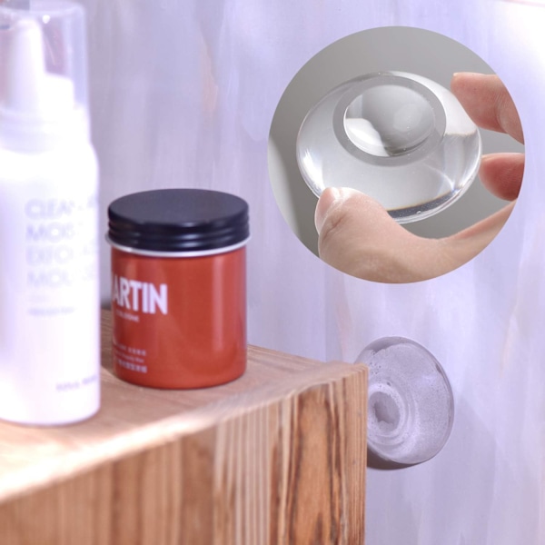 DIY Hantverksmaterial för Väggskydd, Ultra-Mjuka och Långvariga, Klar 9ST Transparent Glasförstoringseffekt Kupolplattor, Återanvändbara och