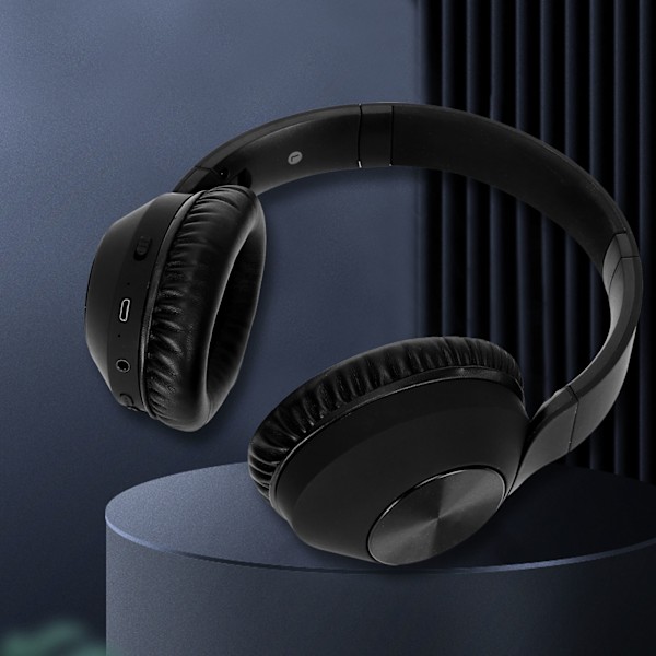 Trådløse Bluetooth-hodetelefoner ANC Aktiv støydemping Bluetooth Stereo Headset for mobiltelefon, nettbrett, bærbar PC