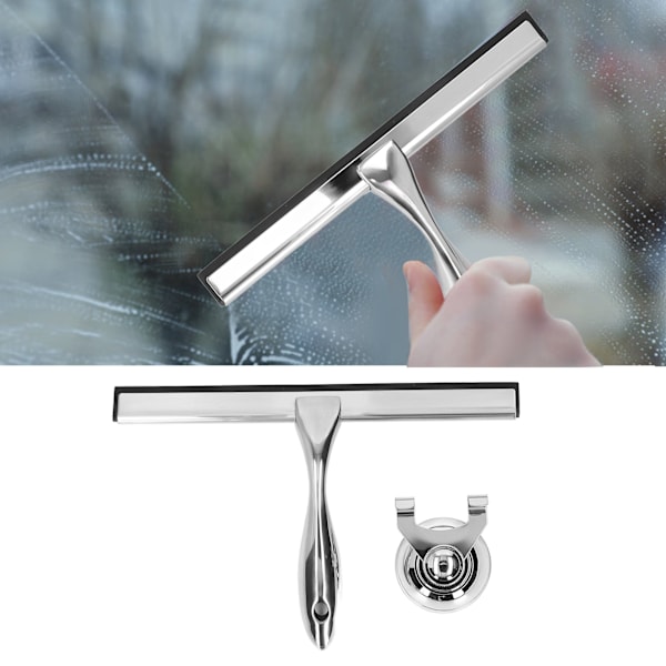 Rostfri skrapa, Allroundskrapa med ergonomisk design för ränderfri rengöring på hem- och bilytor