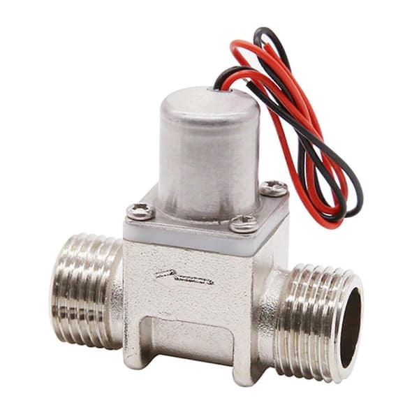 DC 4.5V 1/2\" Elektrisk Magnetventil Metal Puls Elektromagnetisk Controller Automatisk Sensor Skylleventil Flowafbryder