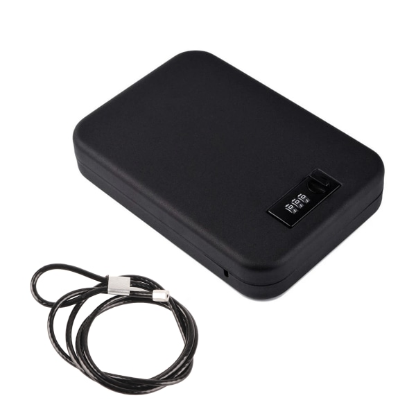 Bärbar lösenordsbox Mini Safebox Säkerhetsbox Säkerhetsbox