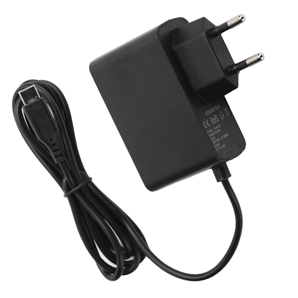AC-adapterladdare för Switch NS-spelkonsol Laddningsströmförsörjning Hemmaresa Användning 100‑240V