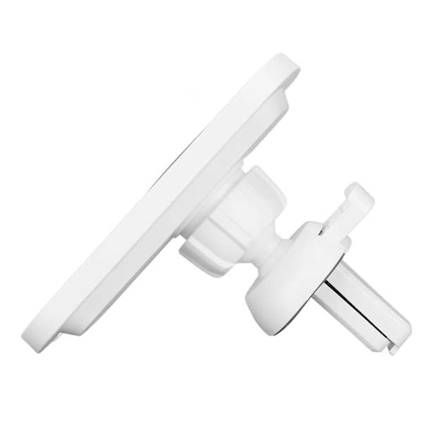 Magnetisk trådløs billader Plug and Play Høy stabilitet ABS Trådløs billaderholder med brakett for IOS Telefon 12 13 Hvit