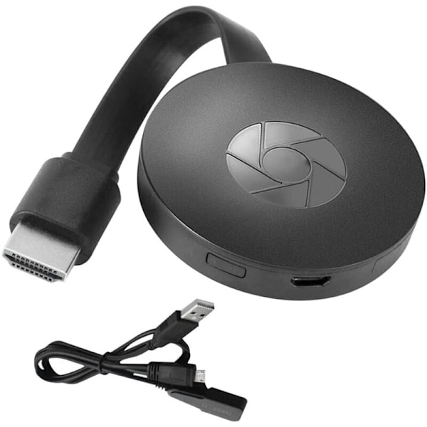 Trådlös Display Adapter för 3D Stereo HD-TV, Bärbara Datorer & Smartphones, Portabel & Tålig Multimedia Streaming Dongel med Intern Antenn för Stabil Anslutning