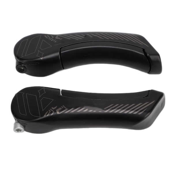 Styrändar för Mountainbike, Lättviktig Ergonomisk Design, Höghållfast Aluminiumlegering, Slät Yta, Multi-Vinkeljustering för Universal 22mm