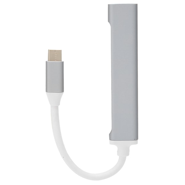 Utsökt låskantsdesign 4 i 1 USB C-hubb med 4 USB-portar (1 x USB 2.0, 3 x USB 3.0), stöder lagringsdiskar, tangentbord och mus, hårddiskar eller