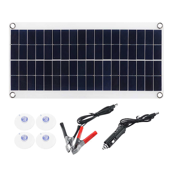 Joustava aurinkopaneeli Aurinkomoduulipatruuna Autolaturilla matkailuautoon Perävaunuun Merelle Off Grid