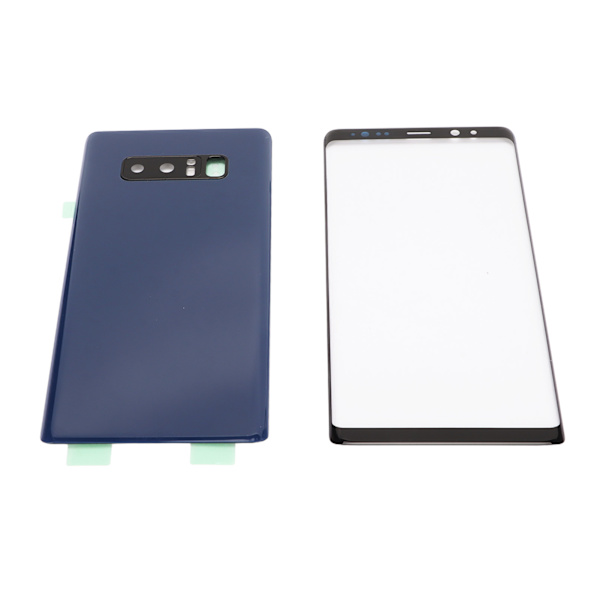 Back Glass Cover Replacement Kit för Samsung Galaxy Note 8 Front Outer Screen Glass Cover Repair Kit
