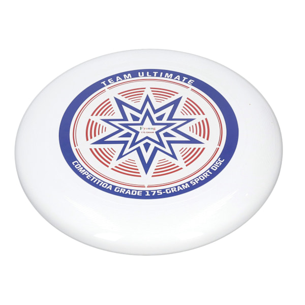 Tävlingsfrisbee för fritidsspel, aerodynamiskt utformad för längre kast och överlägsen stabilitet, precisionskonstruktion, USA Ultimate-godkänd för