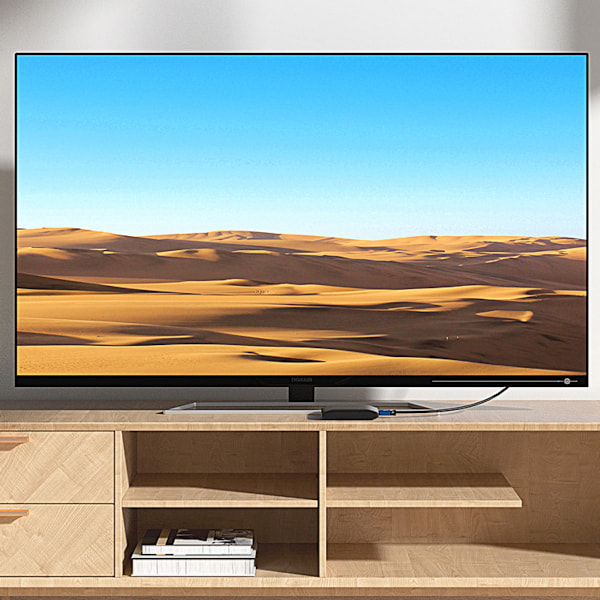 2M HDMI-kaapeli 8K- 4K ammattikäyttöön 2.1 3D Full HD nopea Ethernetin kautta 48Gb/s, Audio ja video Dynamic HDR