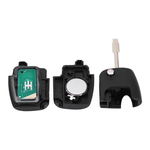 3-knappars fjärrkontrollnyckel 433MHz med chip 4D60 för Ford Focus