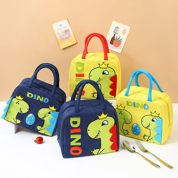 Lunch Bag för kvinnor Isolerad Lunch Bag för barn Liten Lunch Bag för skola Arbete Läckagesäker Frysbar Kylväska Återanvändbar Bärbar Lunchlåda