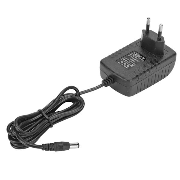 12V 2A extern strömförsörjningsadapter AC till DC lågspänning 3/4-stiftskontakt strömförsörjningsadapter för högtalare luftfuktare 100‑240V EU-kontakt