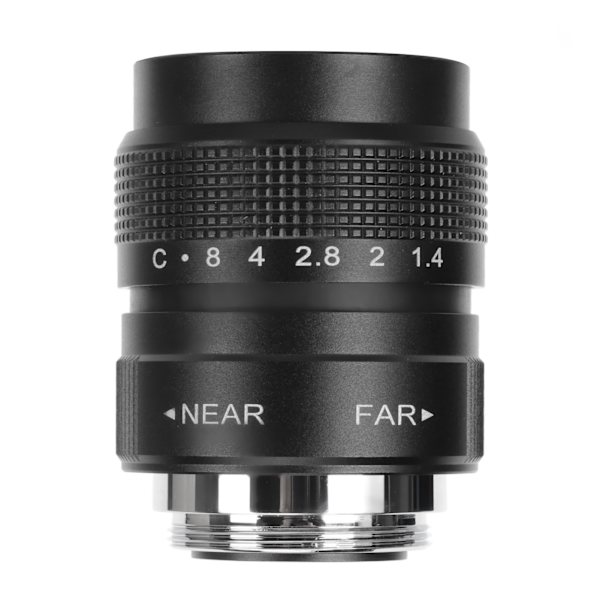 25mm F1.4 CCTV-objektiv - Klar og effektiv lysledning - C-feste kameraobjektiv for bar, butikk, parkering, hus, lager
