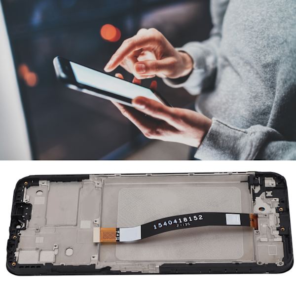 Skärmersättningsenhet LCD-skärm med ramverktyg för A226 A226U A226F A226DS 5G mobiltelefon