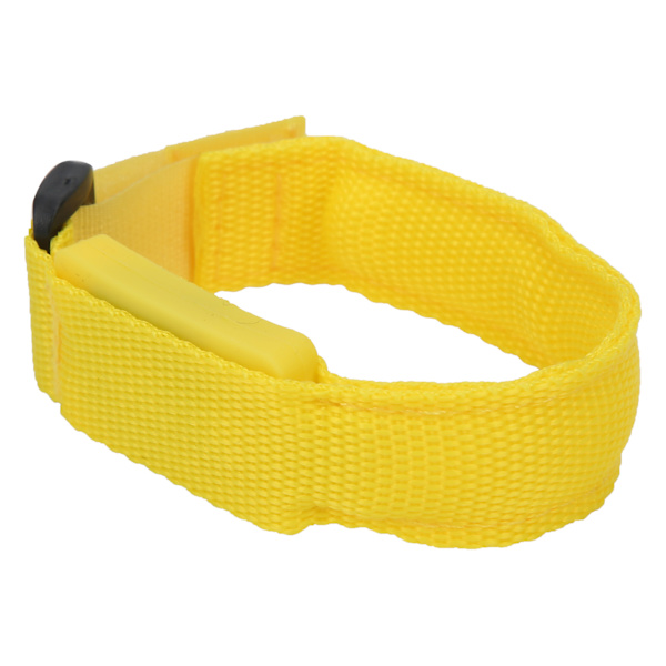 2cm utomhus nattlöpningsljusarmband LED lysande justerbart handledsband cykelarmband
