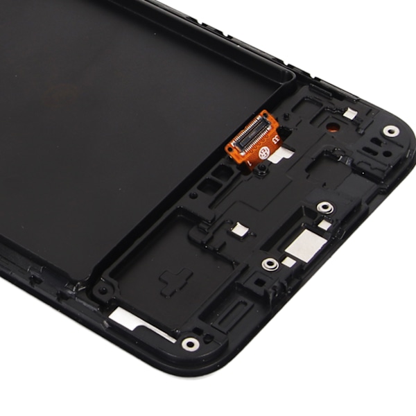 Skärmmontering Byte 6.4in Touch Display Reparation med Ram Full Tillbehör för A20 A205 SM A205F DS A205FN A205GN DS A205YN A205G DS SM A205W