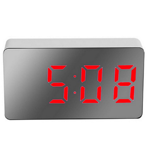 LED-väckarklocka Digital väckarklocka Multifunktionell Mini elektronisk väckarklocka för sovrum Vardagsrum Kontor