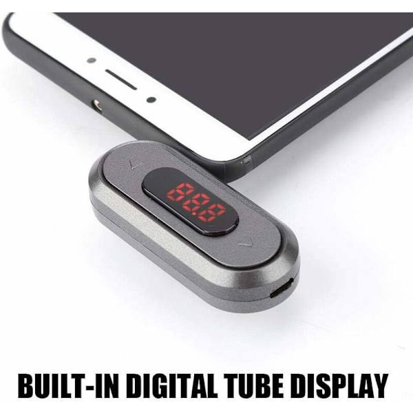 3,5 mm:n audiopää, matkapuhelin/Pad/MP3/MP4/MP5/tabletti, sisäänrakennettu FM-lähetin, 300 mAh akku, autoradiolähetin