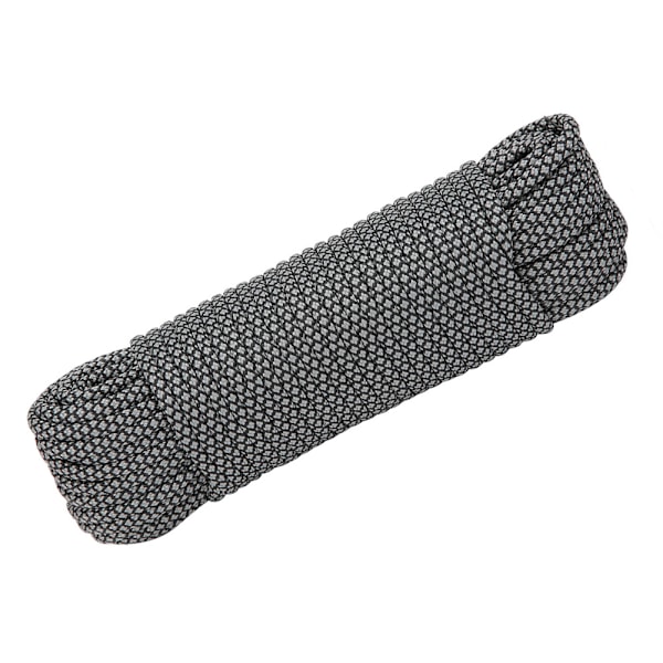 Viktigt för DIY-projekt, högkvalitativ polyesterparacord med utmärkt spänning, perfekt för att säkra utomhusutrustning och nödsituationer (20M)