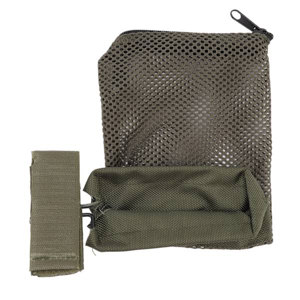 Messinkikuori Keräilijä Nylon Mesh Messinki Catcher Ulkona Kuori Säilytyspussi Tarranauhatyyppi