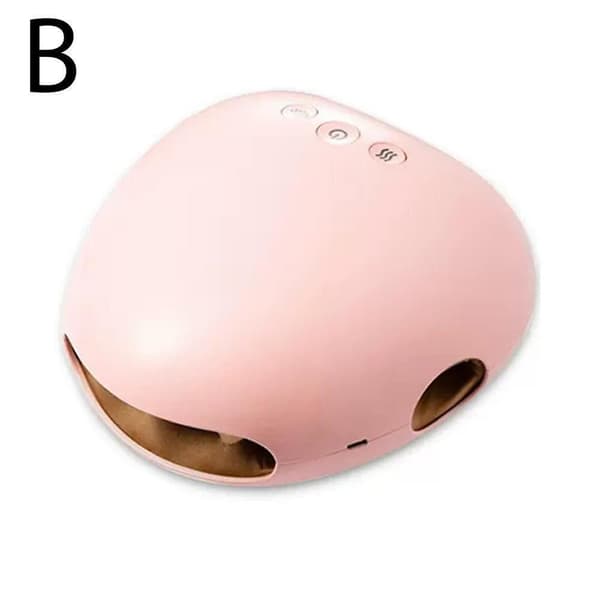 (pink) Opvarmet håndmassager Håndledsmassage Fysioterapiudstyr Pressoterapi Håndflade