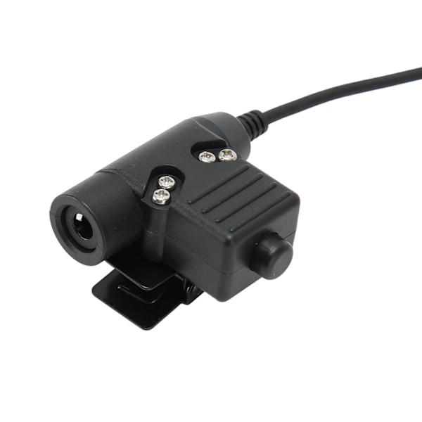 Radio Headset Adapter Push To Talk Ljud Walkie Talkie Öronsnäcka Adapter Ersättning för Icom V8 V80 V82