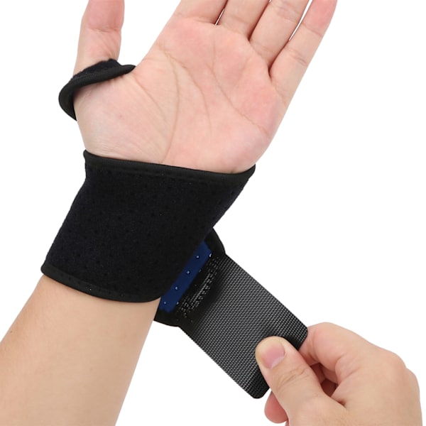 Kompressions handledsstöd Sport Andningsbar Handstödsbandage Rem för båda händerna