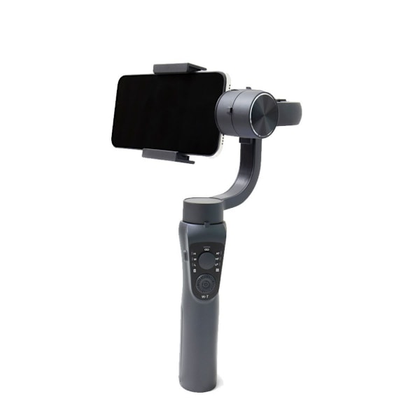 Elegant Smartphone Gimbal Stabilisator, 3-axlig Handhållen Gimbal för Sömlös Videoproduktion, Erbjuder Vikbar Design och Automatisk Orientering