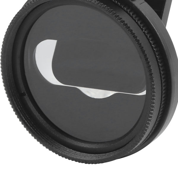 Veledge 37mm CPL Polariseringsfilter til forskellige mærker af mobiltelefoner