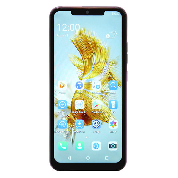 Avattu älypuhelin 6,5 tuuman HD-kasvojentunnistus 4 Gt RAM 32 Gt ROM MT6582 Quad Core 5GWIFI-matkapuhelin Android 11:lle EU-pistoke 100V - 240V