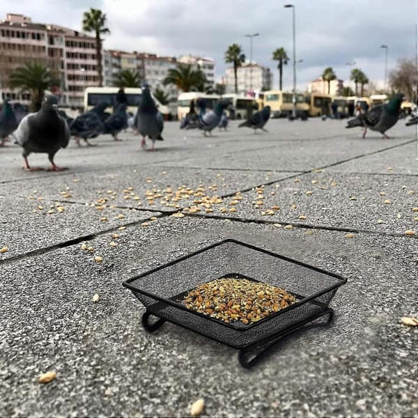 Fuglefoderbræt, metalfuglefoderbræt, metalnetfuglefoderbræt, metaljordfoderbræt, netfuglefoderbræt, fuglefoderbræt, metalnetfuglefoderbræt