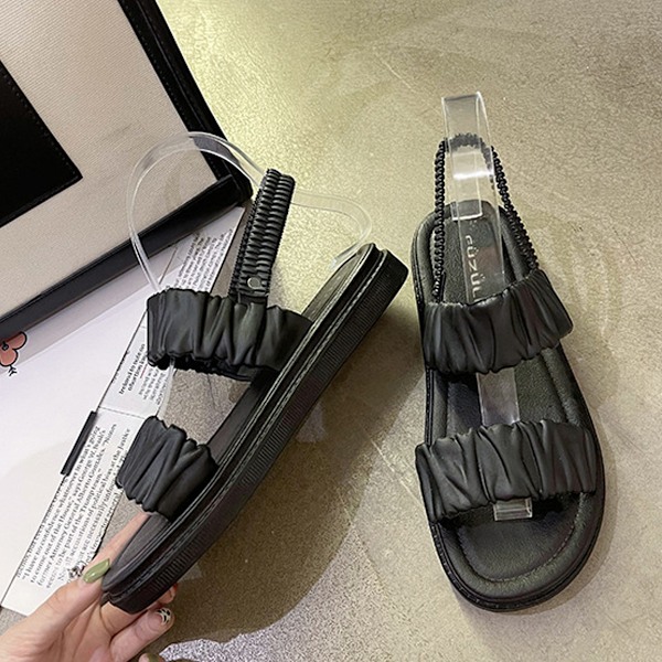 Sandaler för damer Inomhus- och utomhussandaler sommar personlighet kylskor black 38/39