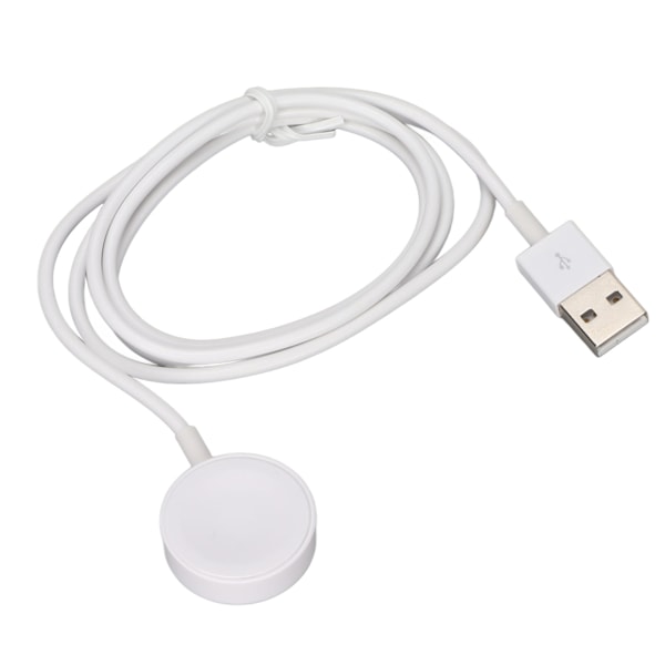 Smart magnetisk urlader med 3,3ft hurtigopladningskabel kompatibel med IWatch-serien