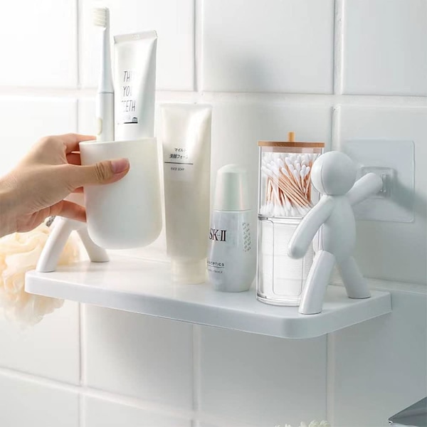 Bomuldsvatpind Dispenser, Transparent Bomuldsvatpind Holder, Bomuldsvatpind Æske, Bomulds Pad Dispenser til Makeup Badeværelse